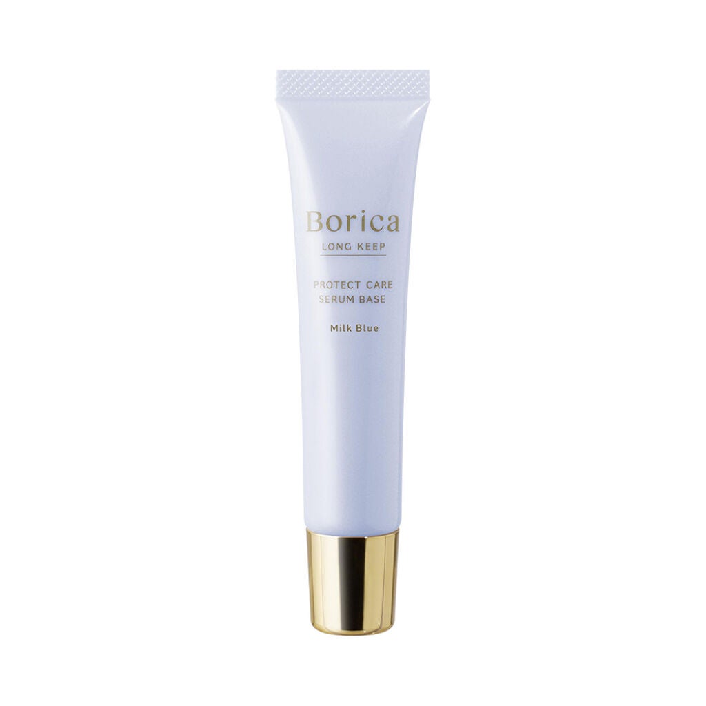 くずれ防止 美容液ケアベース ミルクブルー SPF30 PA++ Borica