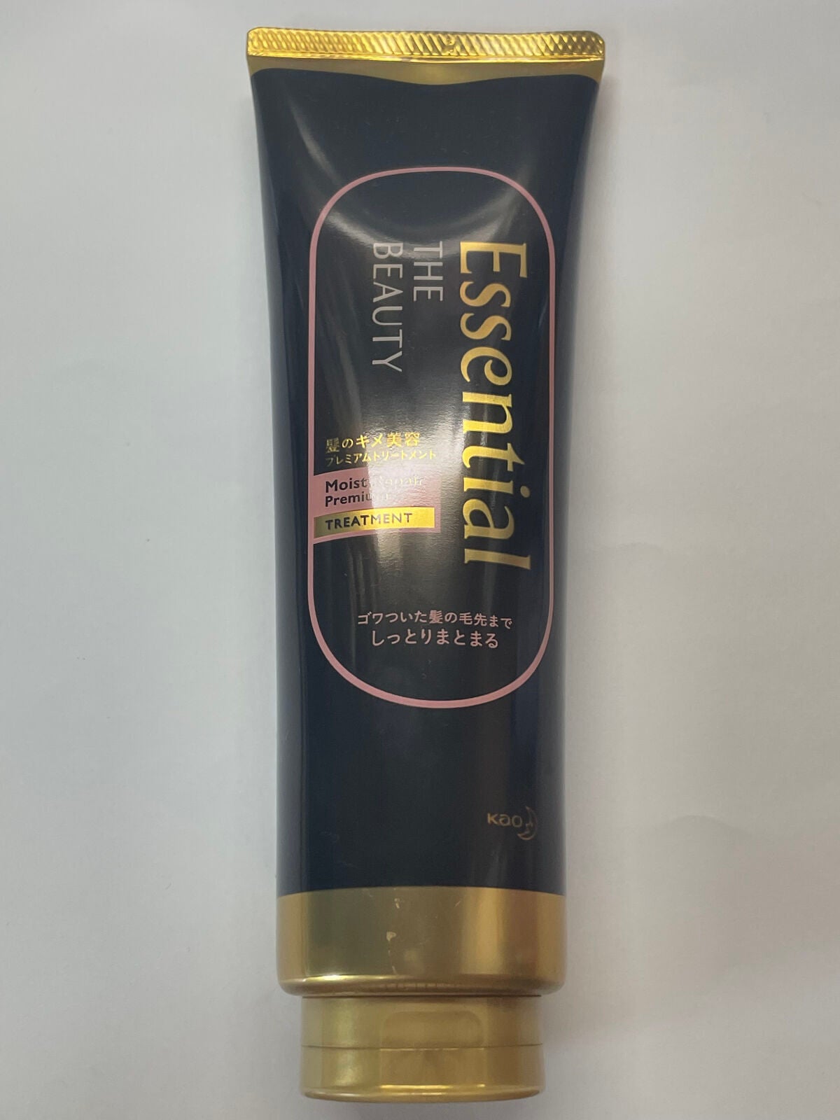 THE BEAUTY 髪のキメ美容プレミアムトリートメント<モイストリペアプレミアム>/エッセンシャル/洗い流すヘアトリートメントを使ったクチコミ(4枚目)