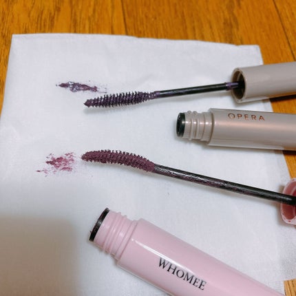 ロング&カールマスカラ/WHOMEE/マスカラを使ったクチコミ(1枚目)