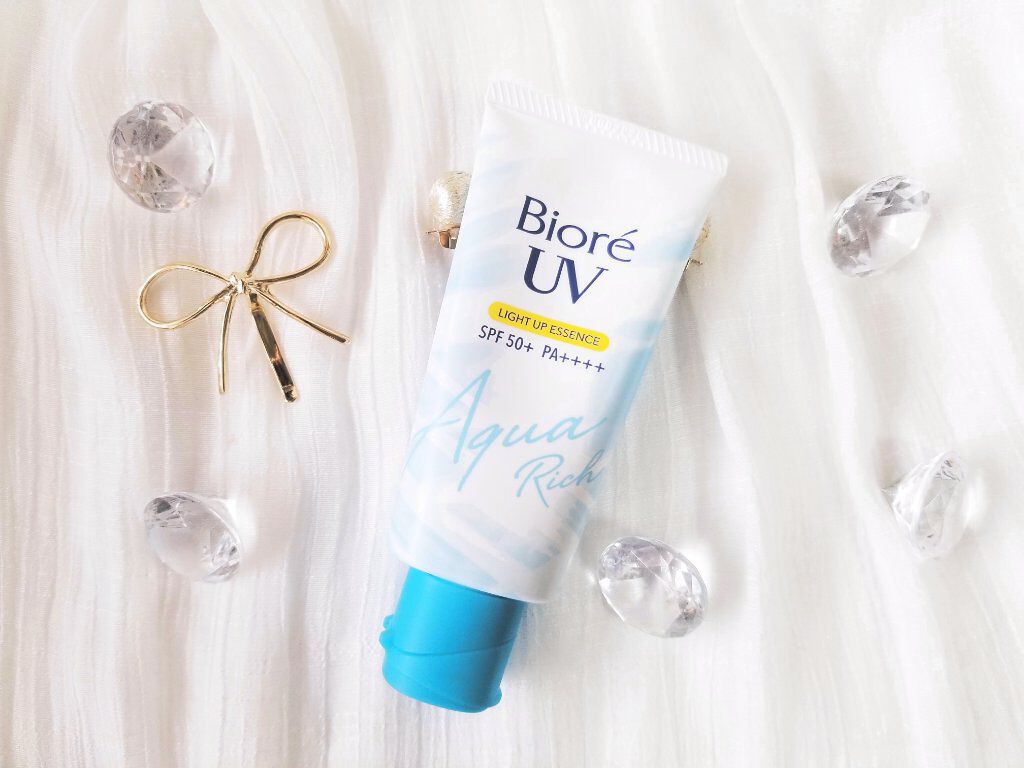 ビオレUV アクアリッチ ライトアップエッセンス/ビオレ/日焼け止めクリームを使ったクチコミ（1枚目）