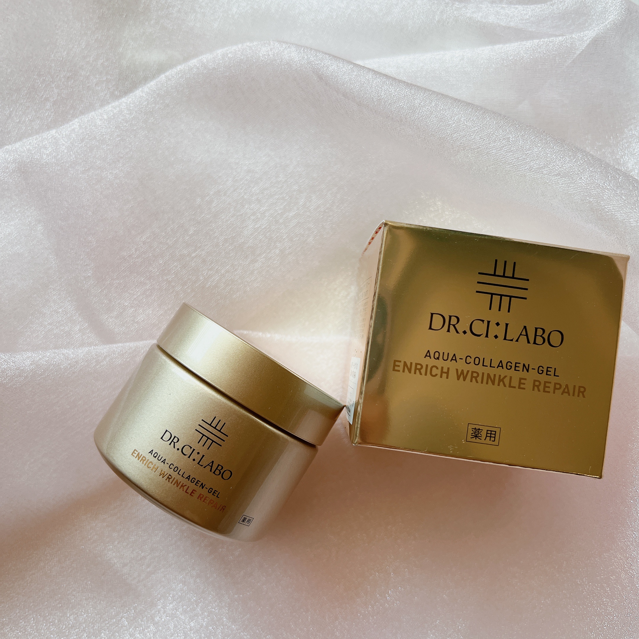 薬用アクアコラーゲンゲル エンリッチリンクルリペア/ドクターシーラボⓇ/フェイスクリームを使ったクチコミ（2枚目）