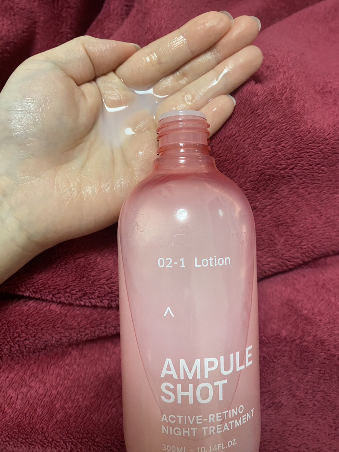 アクティブレチノ ナイトトリートメント ローション/AMPULE SHOT/化粧水を使ったクチコミ（1枚目）