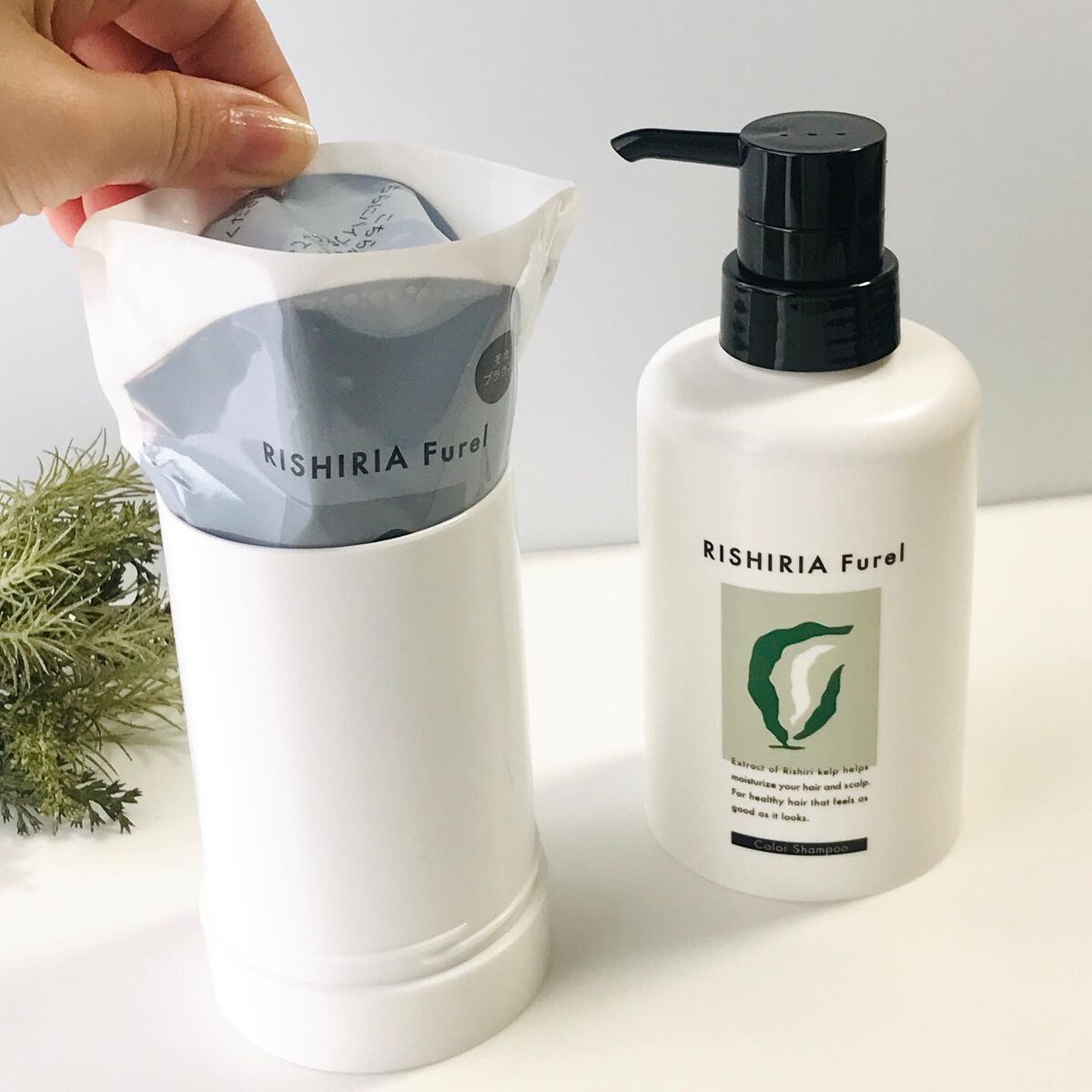 カラーシャンプー/RISHIRIA Furel/市販シャンプーを使ったクチコミ(3枚目)