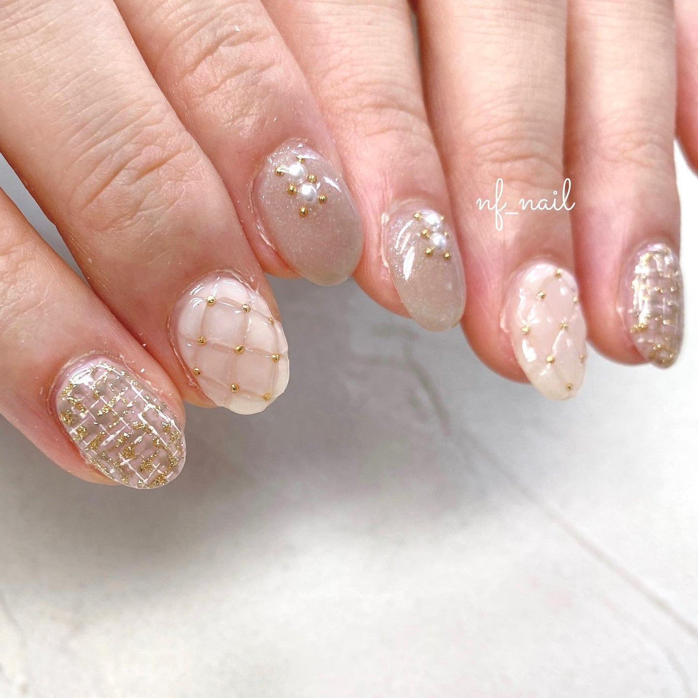 Natsumi◎nailist on LIPS 「.持ち込み¥9,980.#ネイル#ネイルデザイン#ネイルア..」(2枚目)