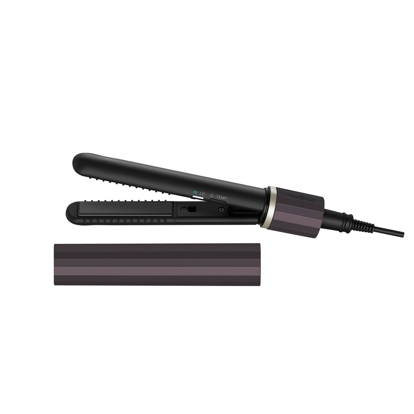 スタイリッシュ モバイルヘアアイロン(MHS-1343) MHS-1343-PK パープルブラック