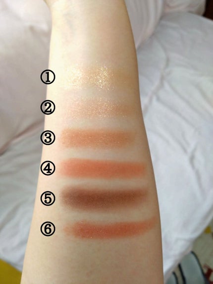 ナイストゥミーチュートランク/MAJOLICA MAJORCA/アイシャドウパレットを使ったクチコミ(4枚目)