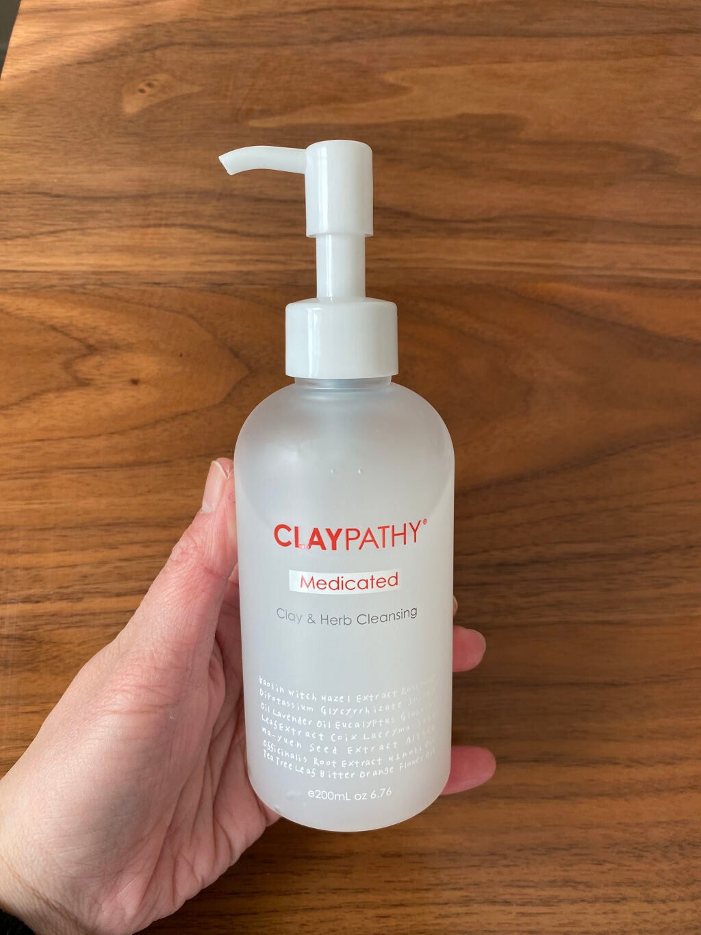 薬用クレンジングジェル/CLAYPATHY/クレンジングジェルを使ったクチコミ(1枚目)