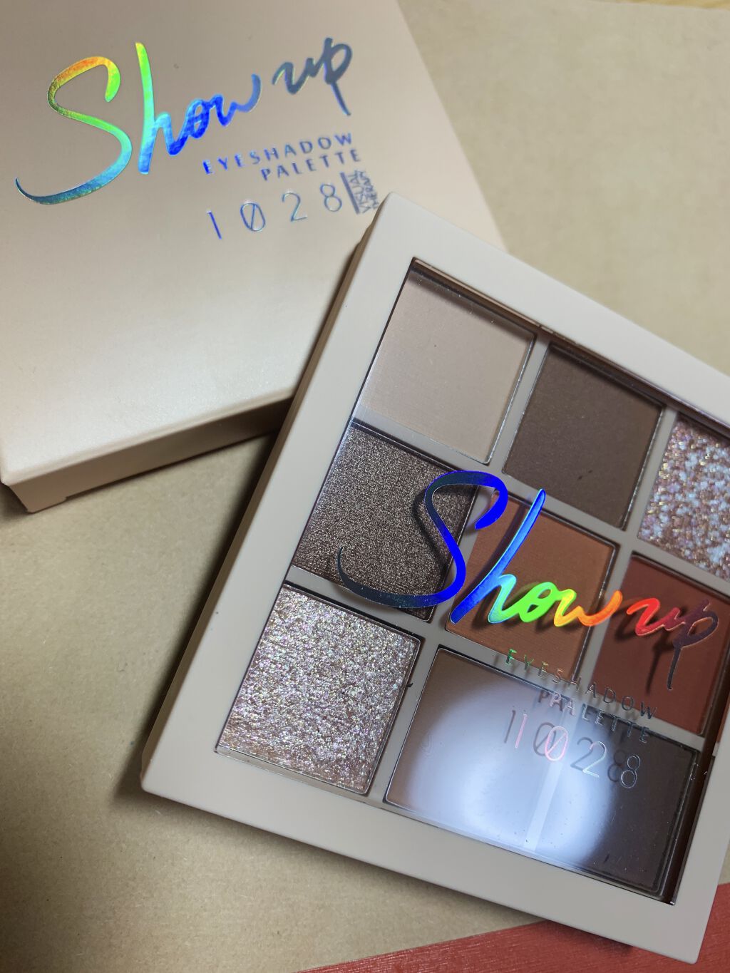 Show up！アイシャドウパレット(調眼色量眼彩盤[棕影])/1028/アイシャドウパレットを使ったクチコミ（2枚目）