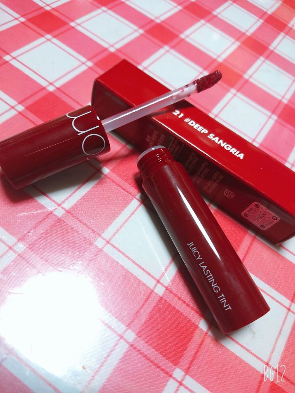 ジューシーラスティングティント/rom&nd/リップティントを使ったクチコミ（1枚目）