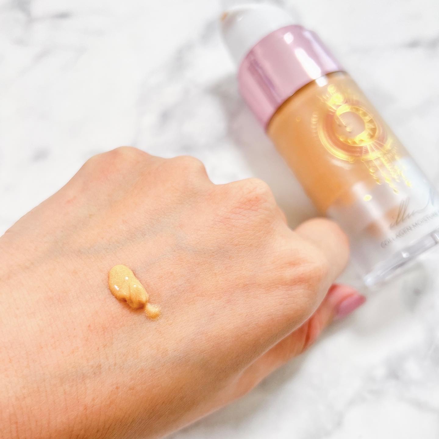 コラーゲンモイスチャースキンベース/illuN/化粧下地を使ったクチコミ（3枚目）