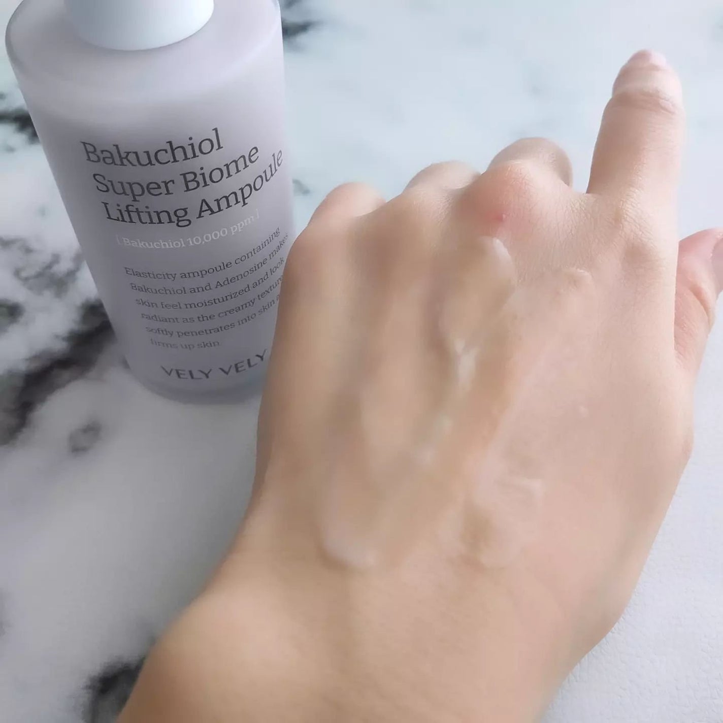 バクチオールスーパーバイオーム リフティングアンプル/VELY VELY/美容液を使ったクチコミ(4枚目)