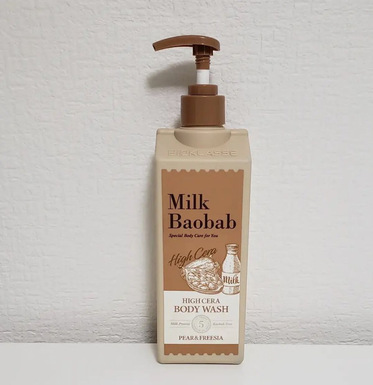 ミルクバオバブ ハイセラボディウォッシュ ペアー&フリージア/ミルクバオバブ/ボディソープを使ったクチコミ(4枚目)