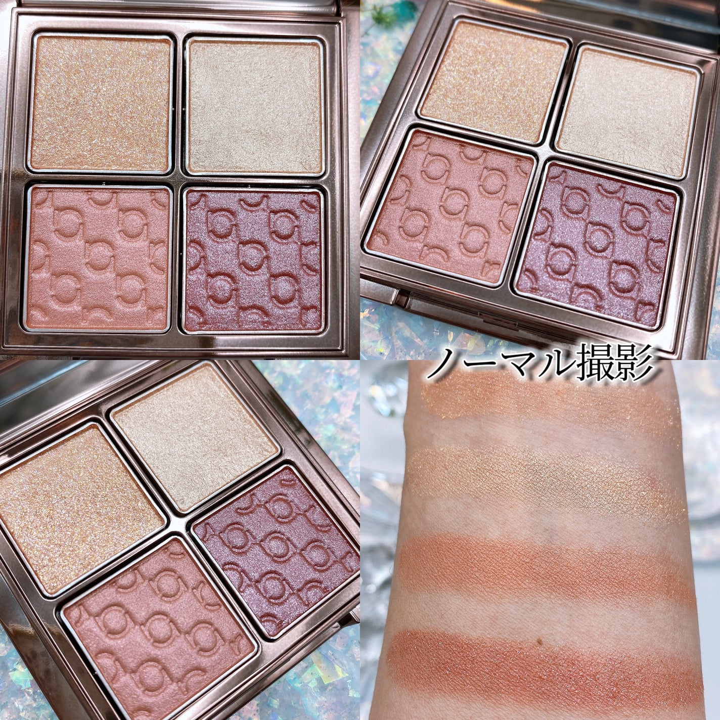 パレット rienda/rienda beauty/アイシャドウパレットを使ったクチコミ(2枚目)