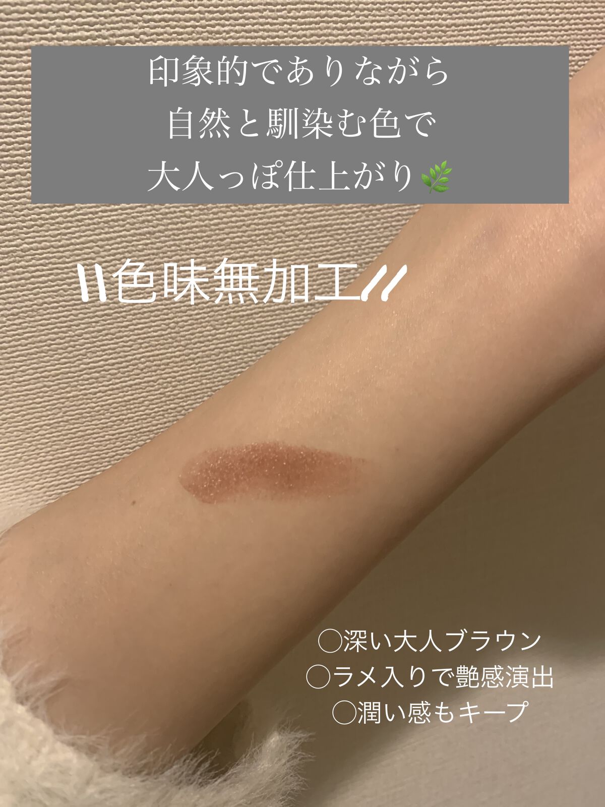 ティントマイスターリップ 03 美肌ブラウン/iDIMPLE/リップティントを使ったクチコミ（2枚目）