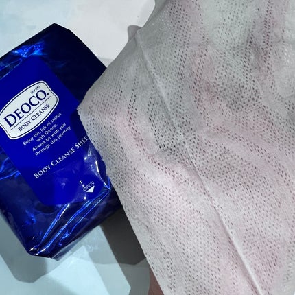 ボディクレンズシート/DEOCO(デオコ)/ボディシートを使ったクチコミ(2枚目)