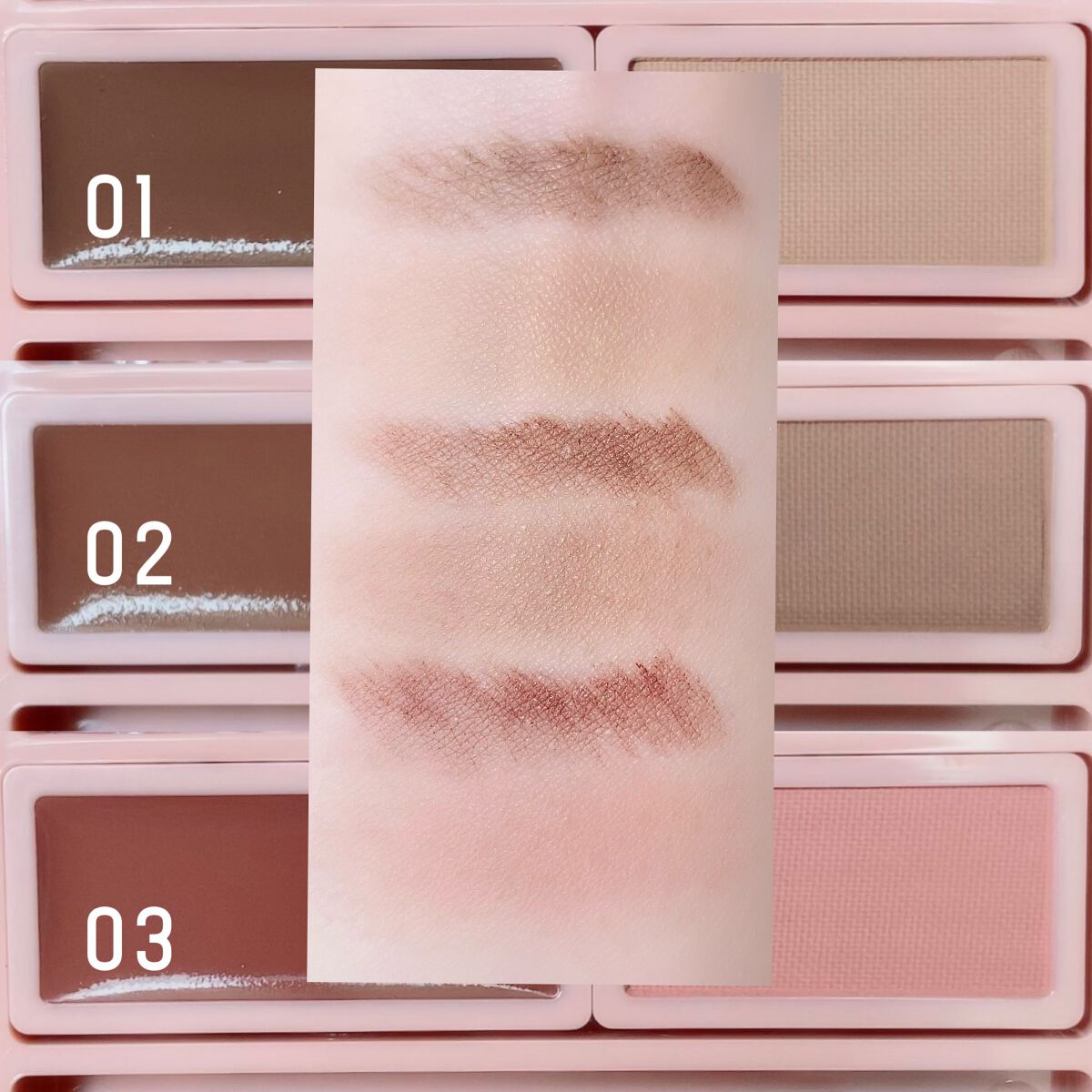 スタイリングデュアルアイブロウ/キャンメイク/アイブロウを使ったクチコミ（2枚目）