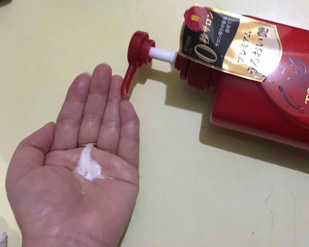 プレミアムモイスト シャンプー/ヘアコンディショナー/TSUBAKI/市販シャンプーを使ったクチコミ(2枚目)