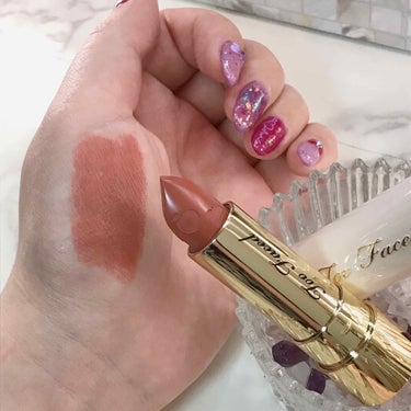 ジューシー マット ロングウェア リップスティック アンダーカバー ラバー/Too Faced/口紅を使ったクチコミ（3枚目）