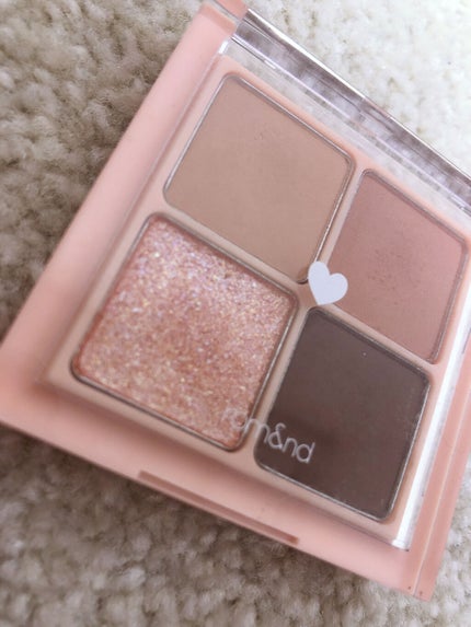 ベターザンアイズ/rom&nd/アイシャドウパレットを使ったクチコミ(1枚目)