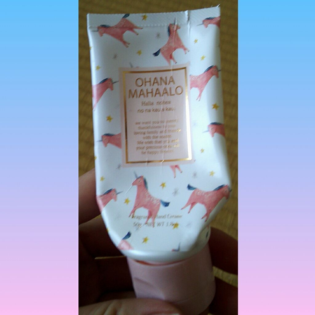 オハナ・マハロ フレグランス ハンドクリーム  ハリーア ノヘア/OHANA MAHAALO/ハンドクリームを使ったクチコミ（3枚目）