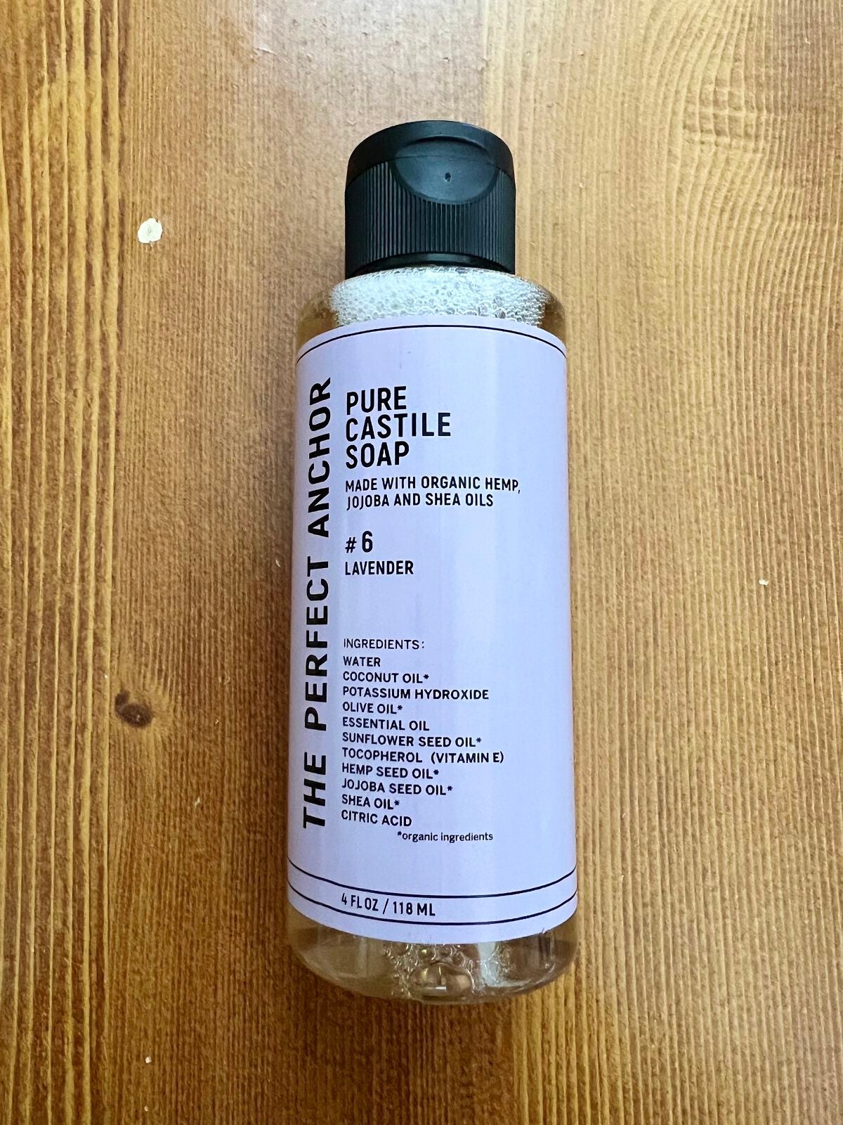 ザ・パーフェクトアンカー ラベンダー #6/THE PERFECT ANCHOR/ボディソープを使ったクチコミ(3枚目)