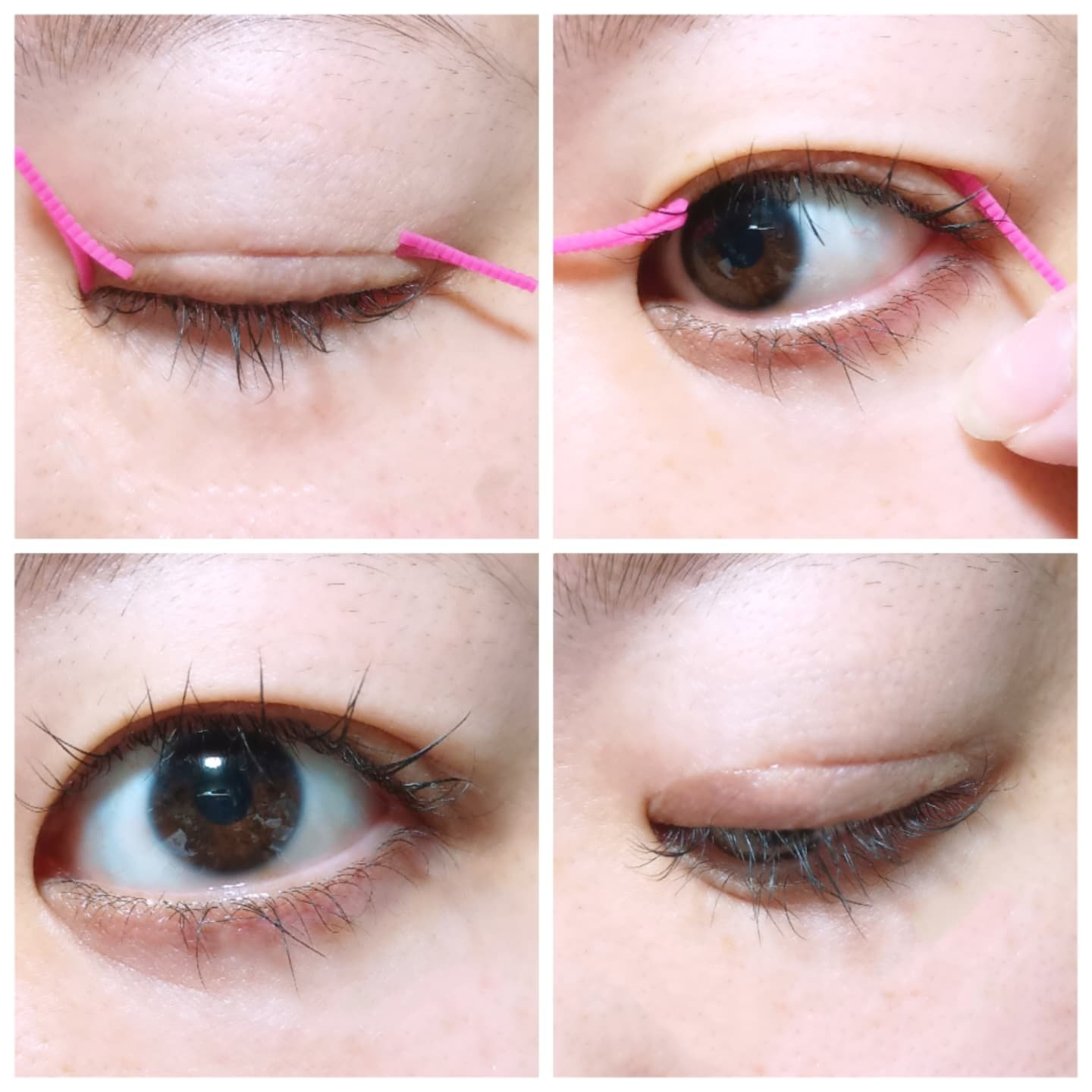 フリーファイバー120 スタンダードタイプ  120本/メザイク/二重まぶた用アイテムを使ったクチコミ（3枚目）