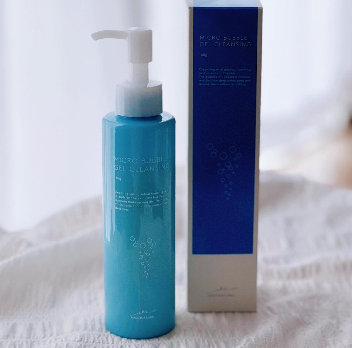 マイクロバブルジェルクレンジング/Macchia Label/クレンジングジェルを使ったクチコミ（3枚目）
