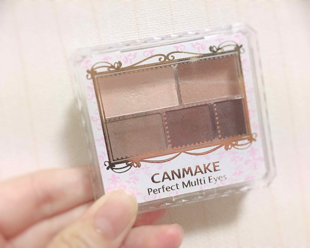 パーフェクトマルチアイズ/キャンメイク/アイシャドウパレットを使ったクチコミ(1枚目)