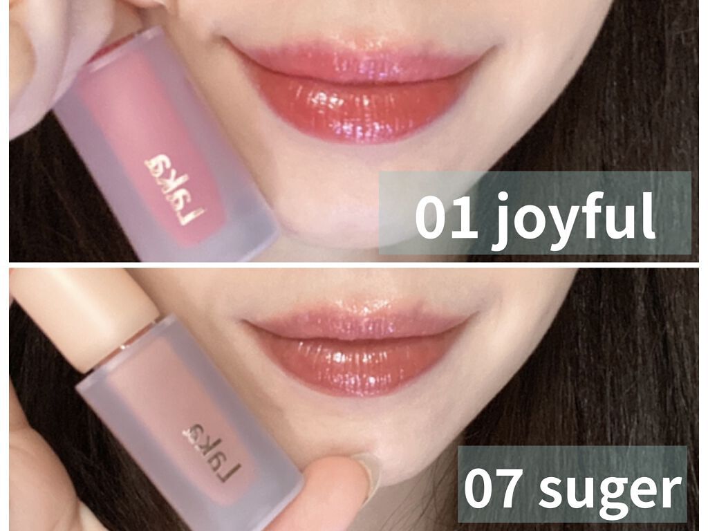 フルーティーグラムティント/Laka/リップティントを使ったクチコミ（2枚目）