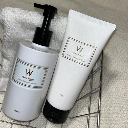 ウォンジョンヨ リペアシャンプー モイスト/リペアトリートメント モイスト/Wonjungyo/市販シャンプーを使ったクチコミ(1枚目)