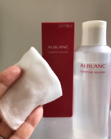 クラリファイイング リリーサー 180ml/ALBLANC/クレンジングウォーターを使ったクチコミ（2枚目）