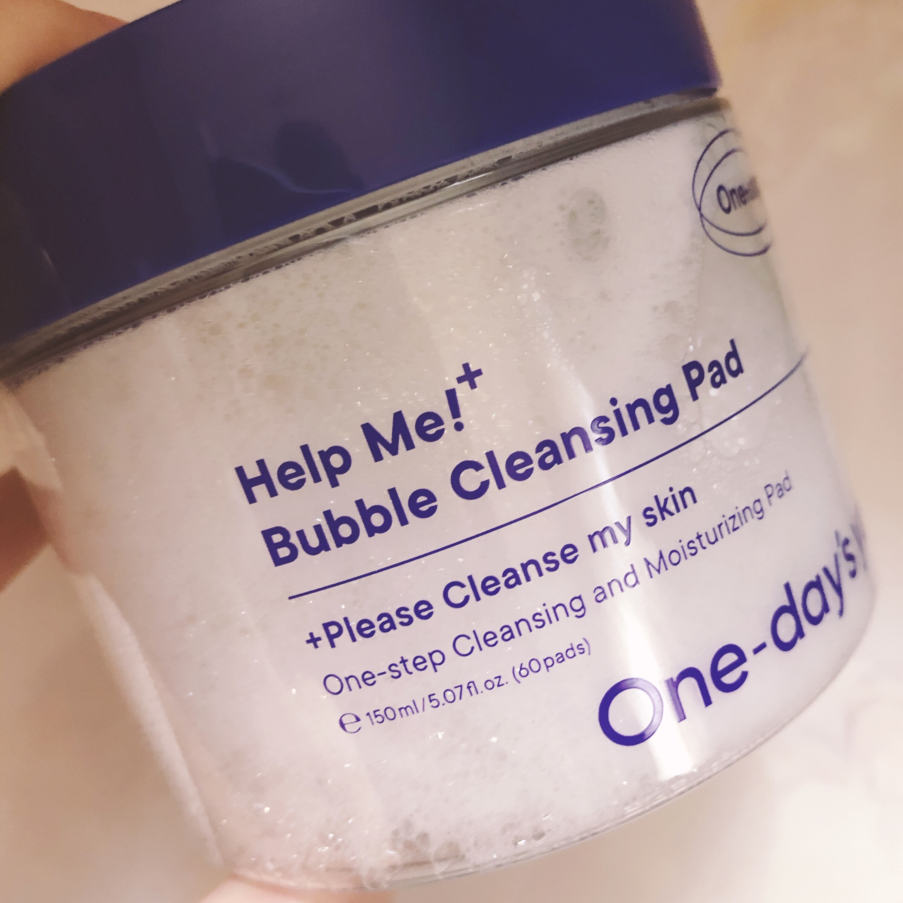 バブルクレンジングパッド/One-day's you/クレンジングシートを使ったクチコミ（2枚目）