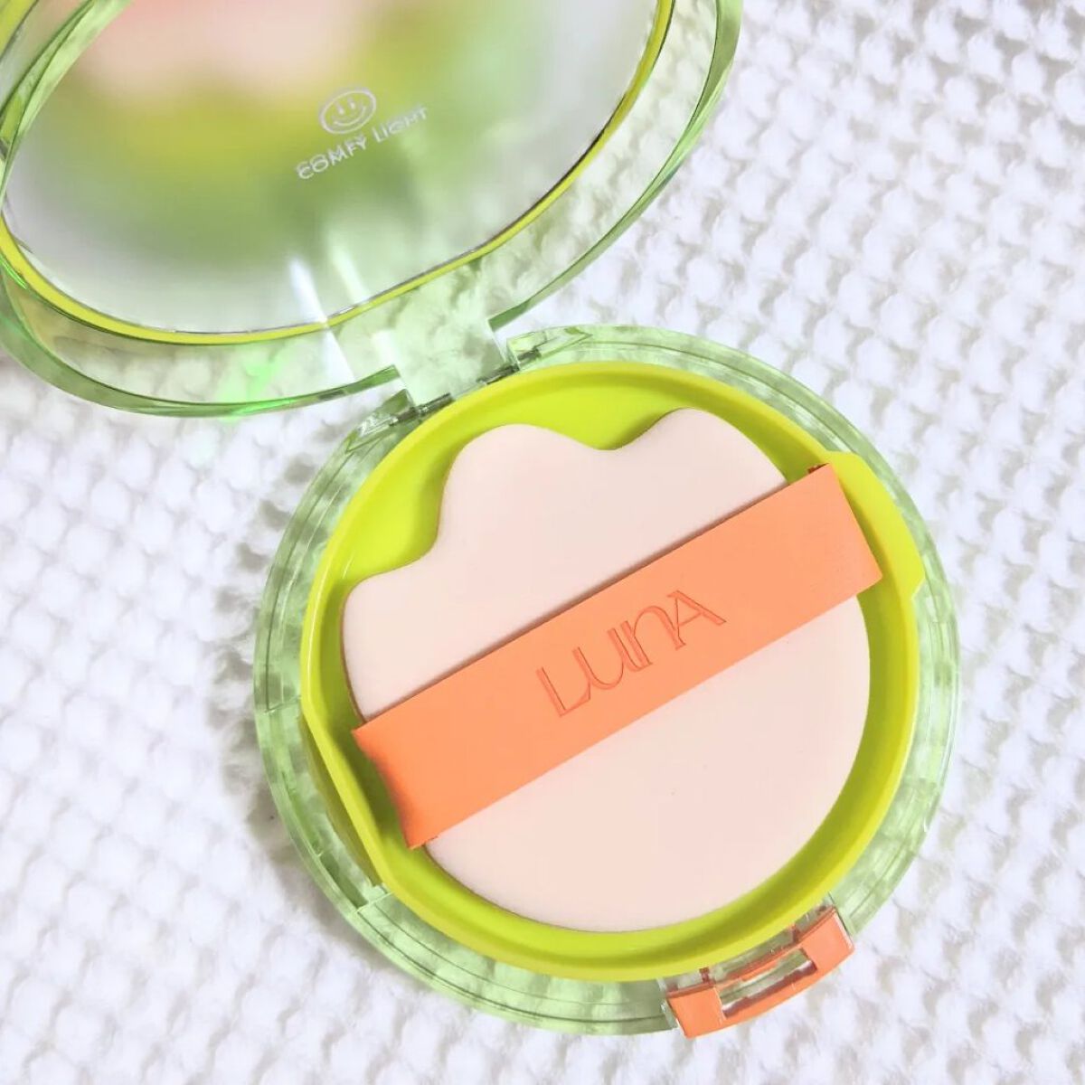 コンフィーライトクッション/LUNA/クッションファンデーションを使ったクチコミ（2枚目）