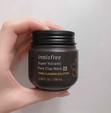 スーパーヴォルカニック　ポア　クレイマスク/innisfree/洗い流すパック・マスクを使ったクチコミ（1枚目）