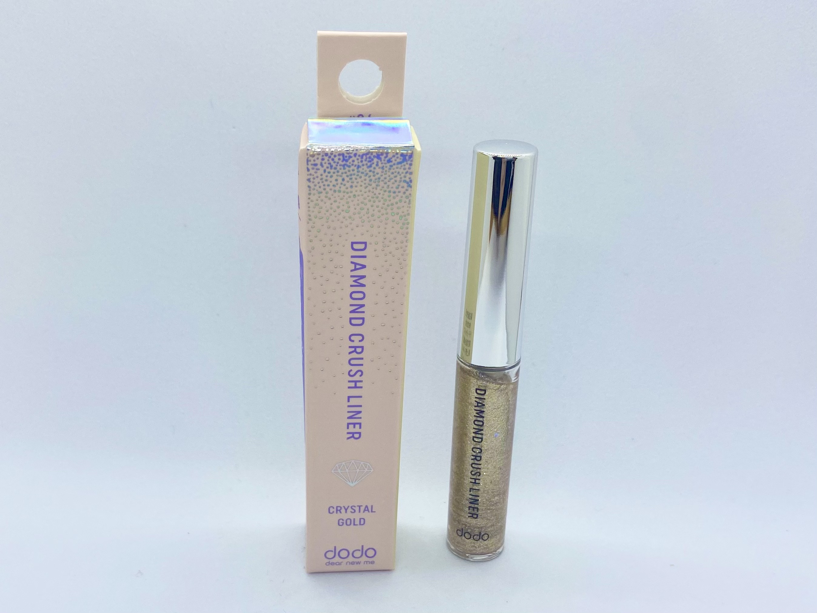 ダイヤモンドクラッシュライナーD 06 クリスタルゴールド/ドド/ジェルアイライナーを使ったクチコミ（1枚目）