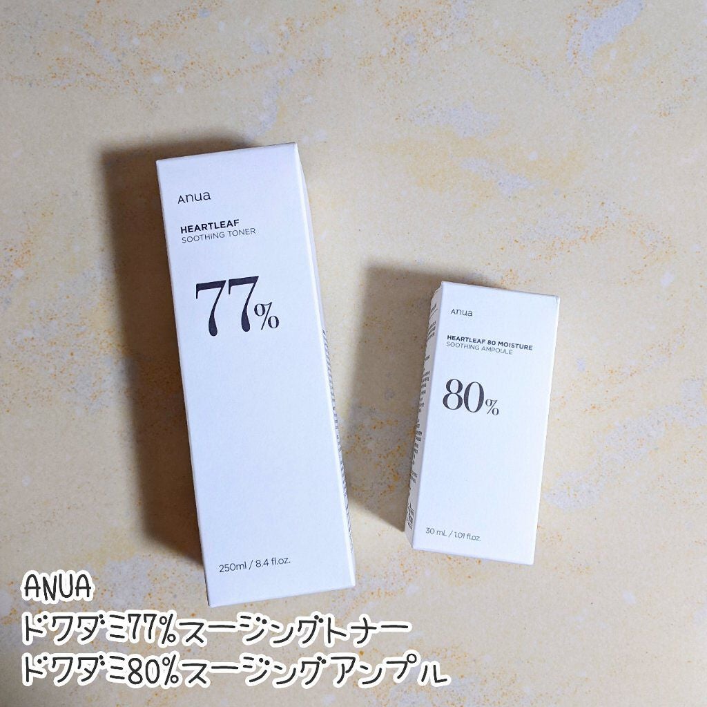 ドクダミ 77 スージングトナー/Anua/化粧水を使ったクチコミ(1枚目)