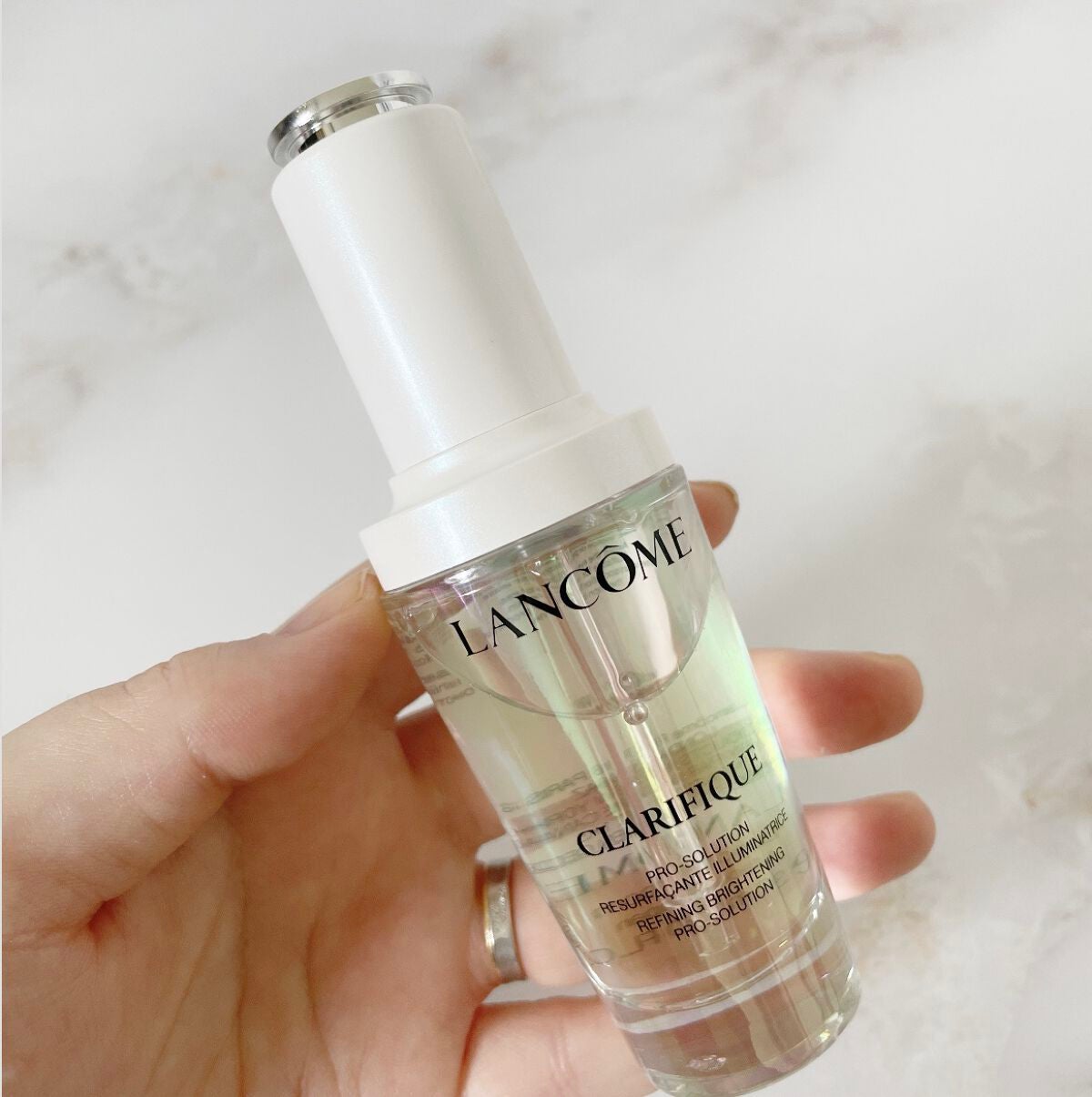 クラリフィック ブライトニング セラム/LANCOME/美容液を使ったクチコミ(4枚目)