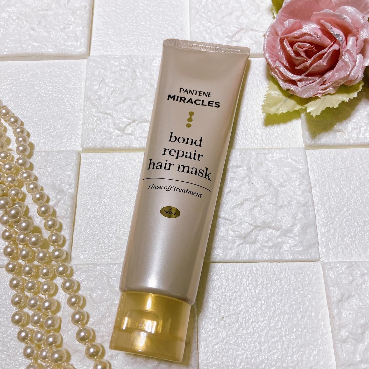 ミラクルズ ボンドリペア ヘアマスク/パンテーン/ヘアマスク・ヘアパックを使ったクチコミ(2枚目)