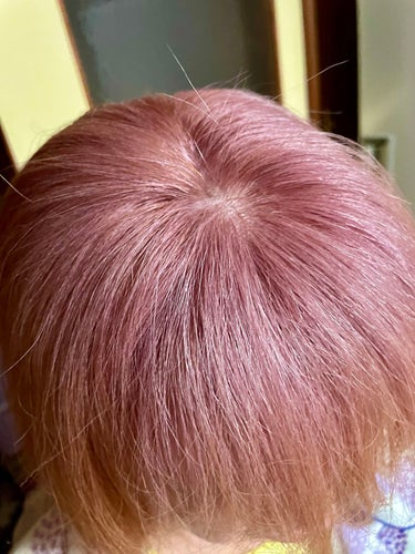 カラージェニック ミルキーヘアカラー (ちらっと白髪用)/サイオス/ヘアカラーを使ったクチコミ（3枚目）