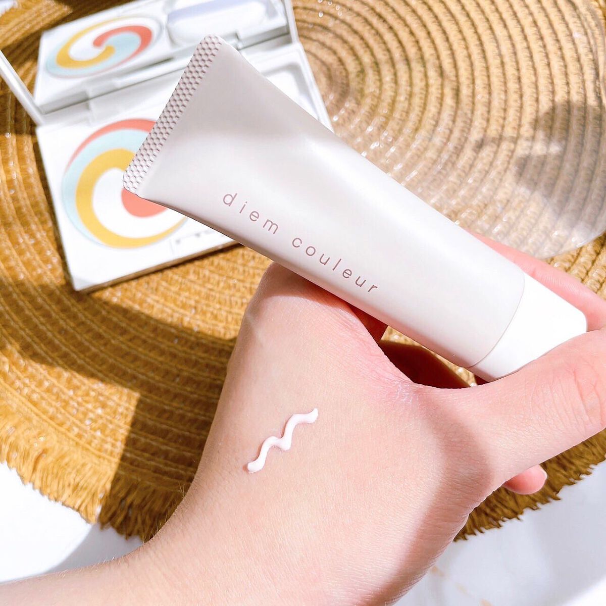 カラーブレンドグローファンデーション/ディエム クルール/クリーム・エマルジョンファンデーションを使ったクチコミ(2枚目)