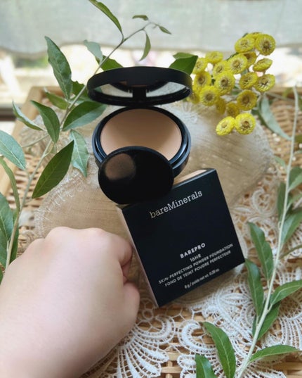 ベアプロ 16HR パウダー ファンデーション/bareMinerals/パウダーファンデーションを使ったクチコミ(4枚目)
