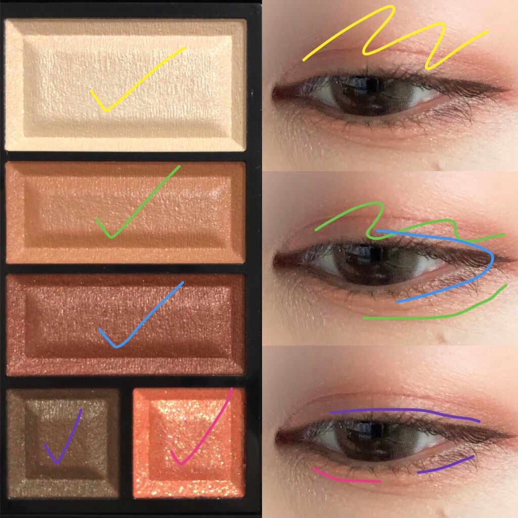 ショコラスウィート アイズ ソフトマット/リンメル ロンドン/アイシャドウパレットを使ったクチコミ(5枚目)