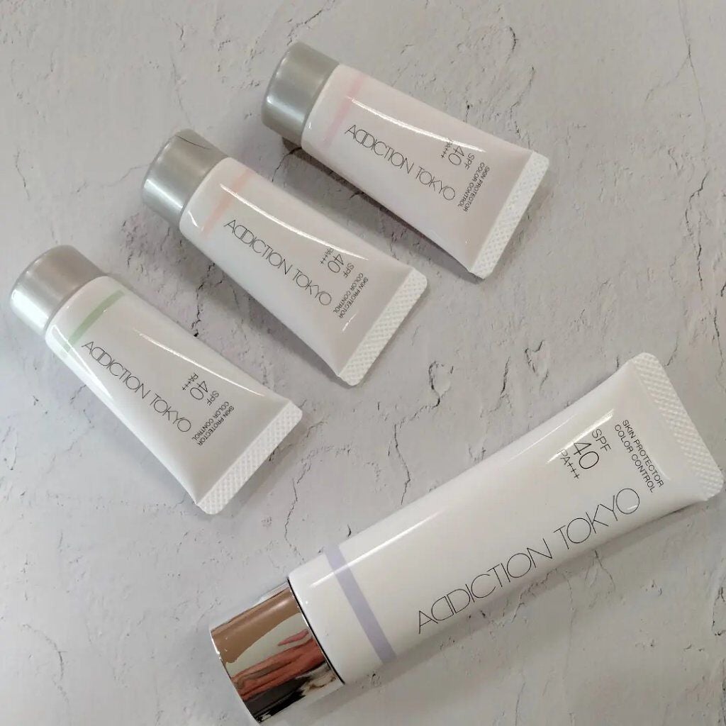 アディクション スキンプロテクター カラーコントロール SPF 40 PA+++/ADDICTION/化粧下地を使ったクチコミ(4枚目)