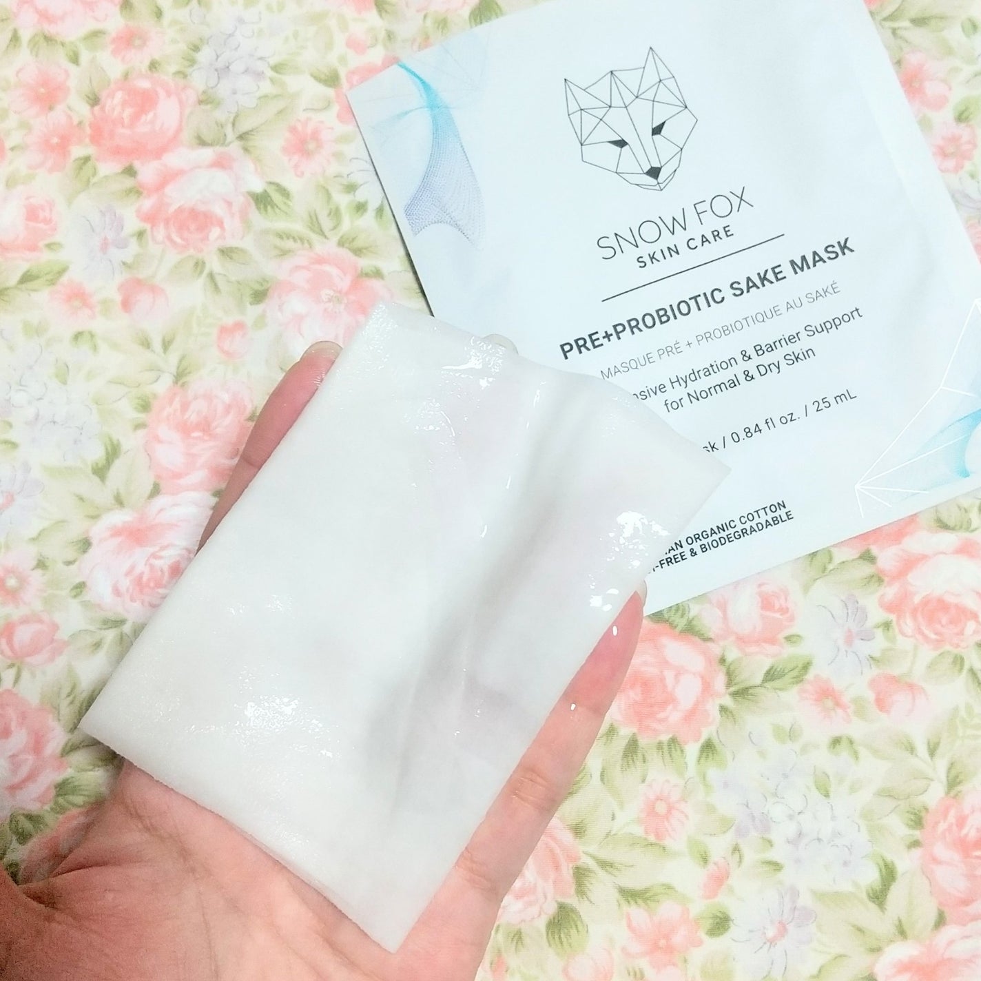 SAKE マスク/SNOW FOX SKINCARE/シートマスク・パックを使ったクチコミ(2枚目)