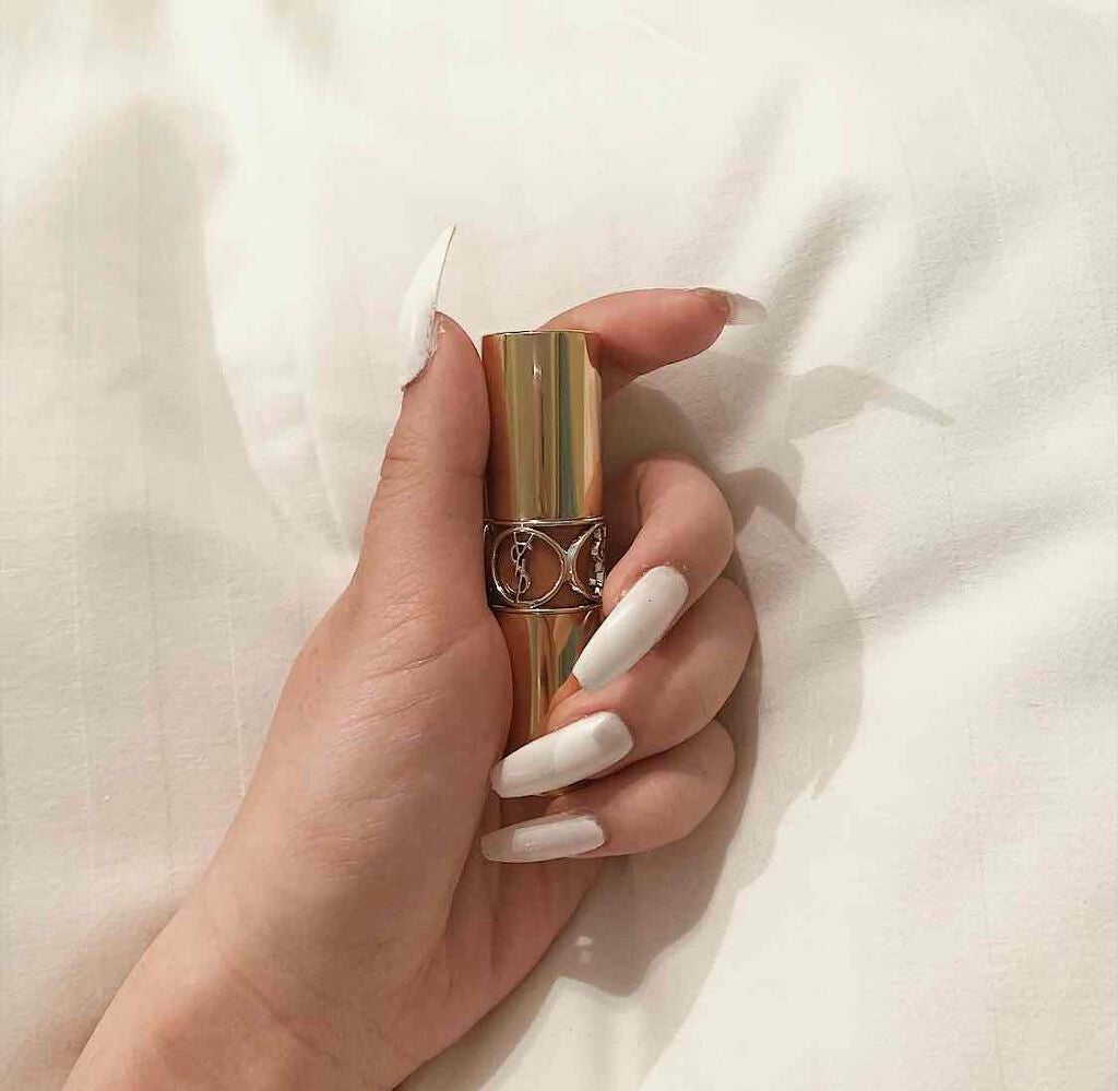 ルージュ ヴォリュプテ シャイン/YVES SAINT LAURENT BEAUTE/口紅を使ったクチコミ(1枚目)