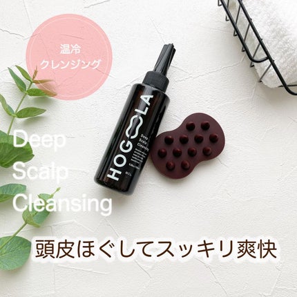 ディープスカルプクレンジング 限定ブラシ付きセット/ホグーラ/その他キットセットを使ったクチコミ(1枚目)