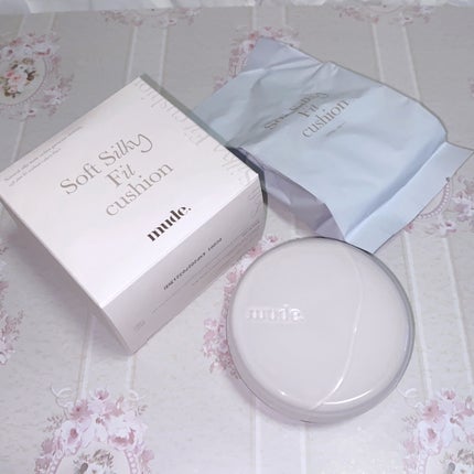 ソフトシルキーフィットクッション/mude/クッションファンデーションを使ったクチコミ(5枚目)