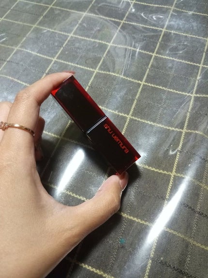 ルージュ アンリミテッド アンプリファイド ラッカー/shu uemura/口紅を使ったクチコミ(1枚目)