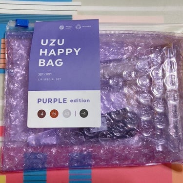 UZU HAPPY BAG PURPLE edition/UZU BY FLOWFUSHI/メイクアップキットを使ったクチコミ（2枚目）