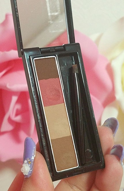 リシェ カラーリング アイブロウパウダー/Visée/パウダーアイブロウを使ったクチコミ(1枚目)